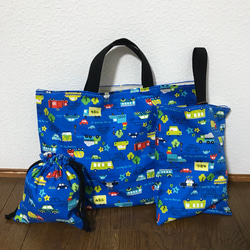 専用ページ♡はたらくのりもの♡7点 レッスンバッグ 上履き入れ 着替え袋 給食袋 6347c09ec538746c736338b3f54e13