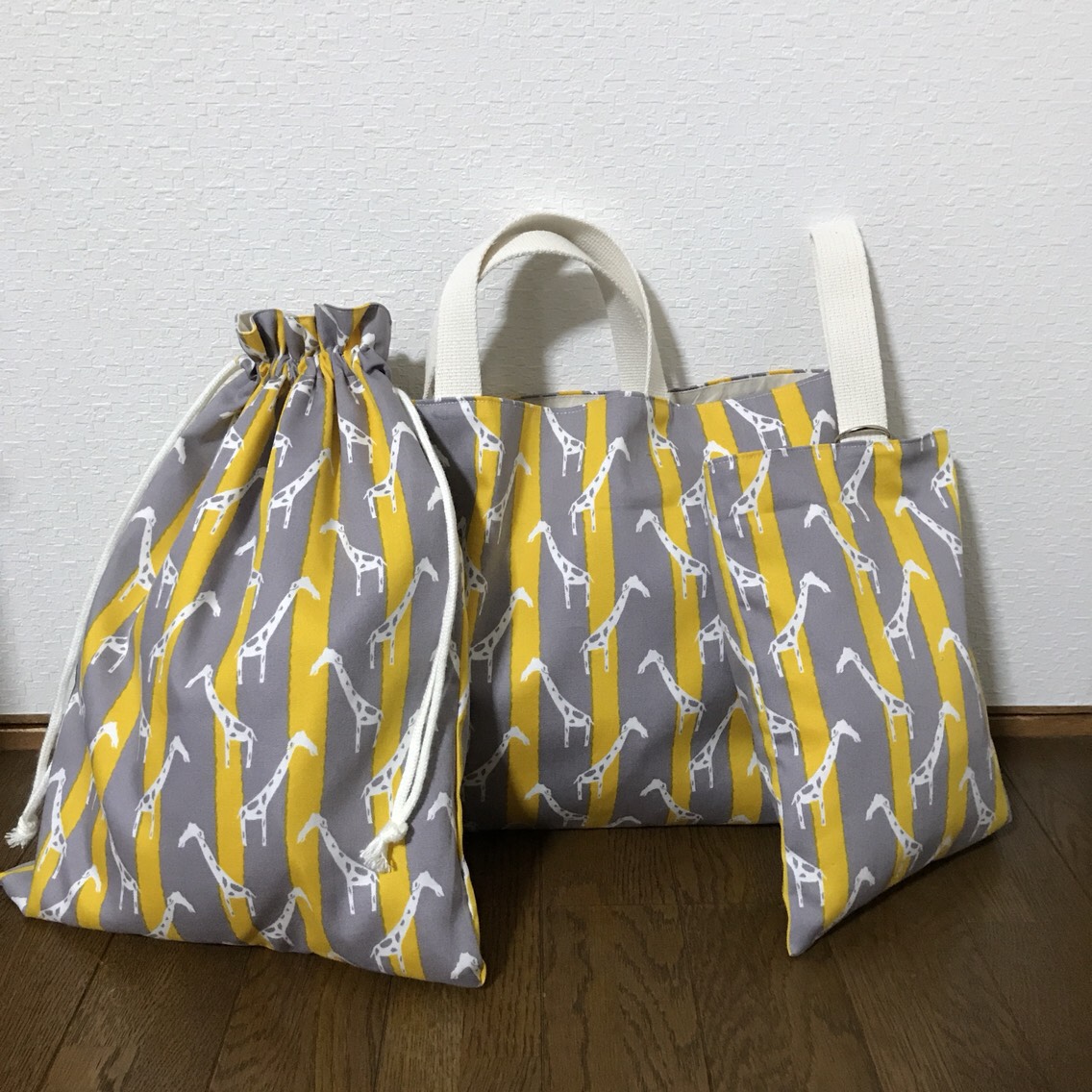 ★入園、入学★レッスンバッグ、お着替え袋、シューズ袋セット