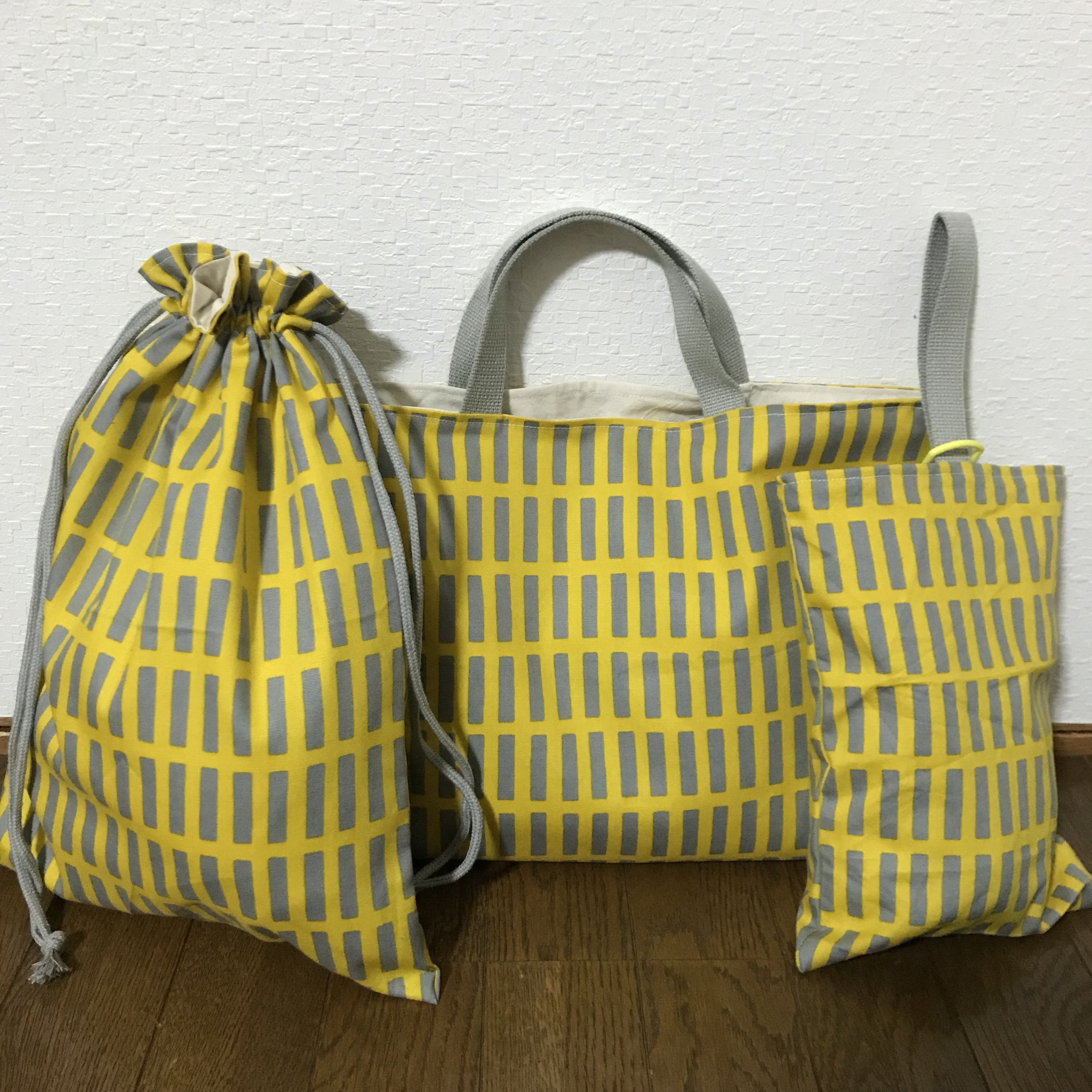 ★入園、入学★レッスンバッグ、お着替え袋、シューズ袋セット