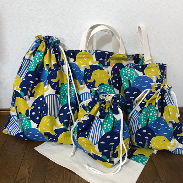 オーダーページ・女の子・入園入学・絵本バック・お着替え袋・くつ袋