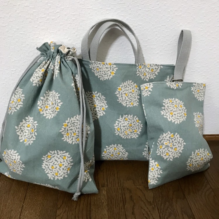 【再販】★入園、入学★レッスンバッグ、お着替え袋、シューズ袋セット