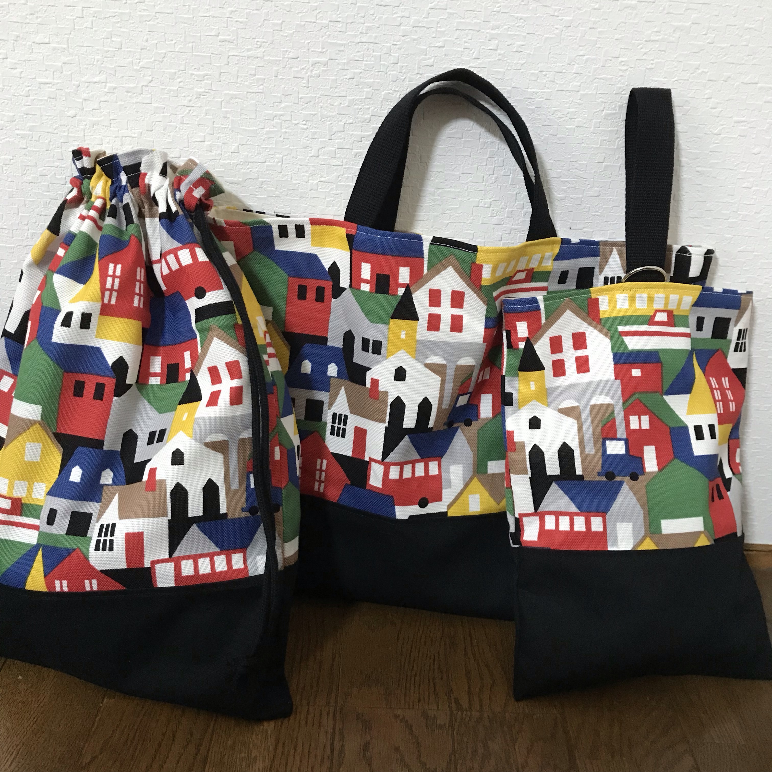 【再販】★入園、入学★レッスンバッグ、お着替え袋、シューズ袋セット