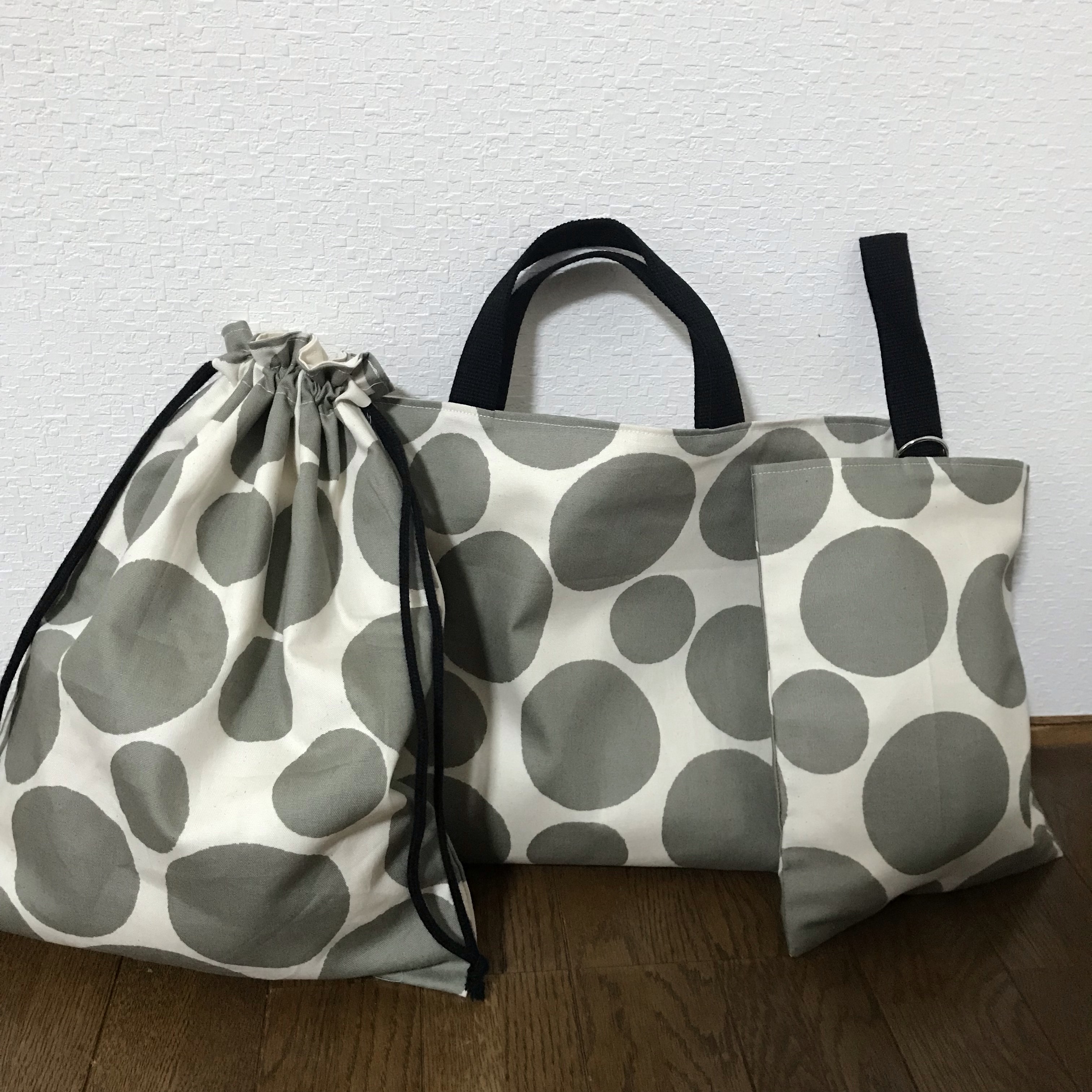 ★入園、入学★レッスンバッグ、お着替え袋、シューズ袋セット