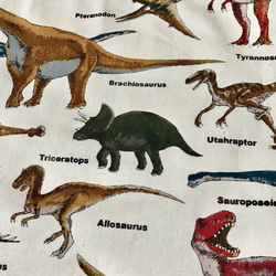 【再販】恐竜のお着替え袋 2枚目の画像
