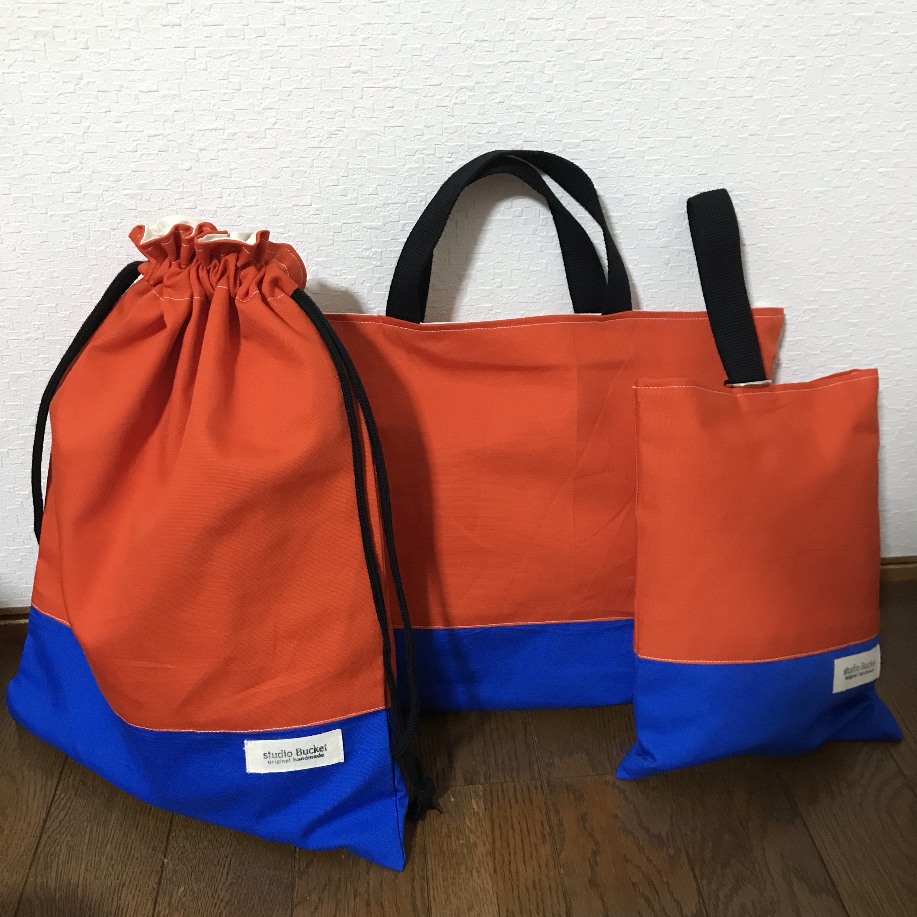 【再販】★入園、入学★レッスンバッグ、お着替え袋、シューズ袋セット