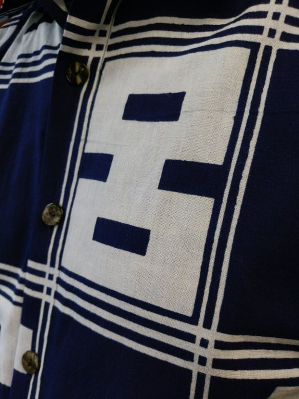 半袖浴衣シャツ（菊五郎格子） 4枚目の画像