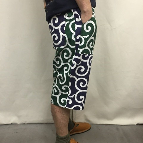 Juemi 和柄ショーパン Contrast Knit Shorts – JUEMI
