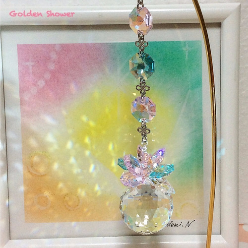 ✨桜咲く〜cherry blossoms✨スワロフスキー サンキャッチャー✨ サン