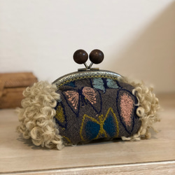 エアリーポシェット ミナペルホネン アネモネ カーキ ポシェット Haru