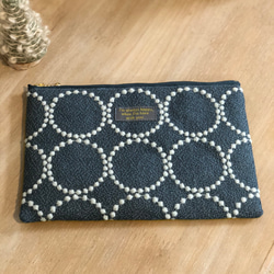 エアリーポシェット ミナペルホネン アネモネ カーキ ポシェット Haru