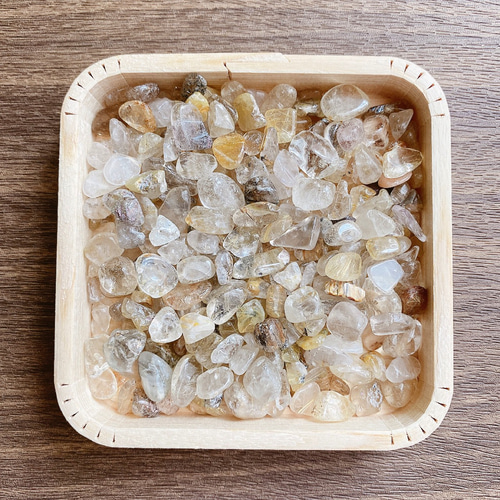 財を築く 浄化セット 天然木器と天然石ルチルクォーツさざれ石 財を築く 浄化セット 天然木器と天然石ルチルクォーツさざれ石