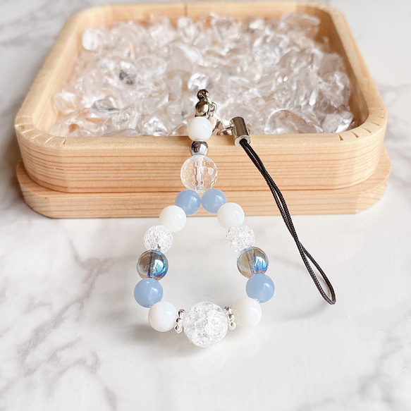 パワーストーンセット アベンチュリン×マザーオブパール×水晶