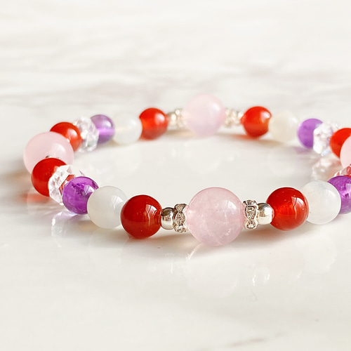 ☆限定セット☆THE 七玉のみ☆【愛の守護石♡アメジストクォーツ『紫