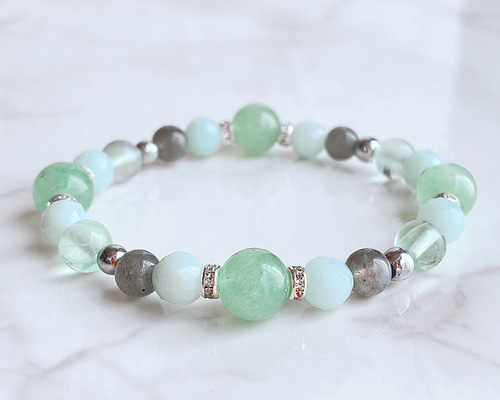 ✦再販70点以上 穏やかな調和と安らぎを◎ 天然石ブレスレット