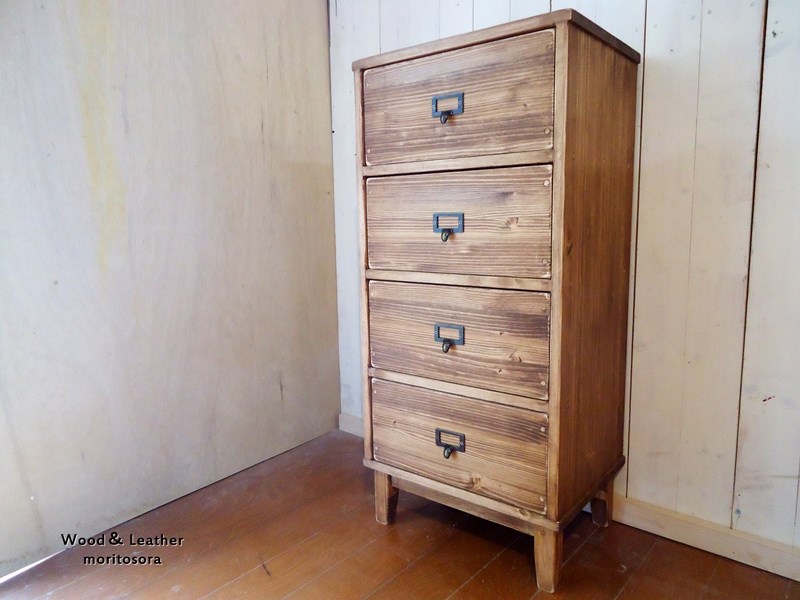 ハンドメイドチェスト・キャビネット ラスティックboxキャビネットst-w チェスト・キャビネット 森と