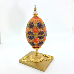 ドット模様の小物入れ 2枚目の画像