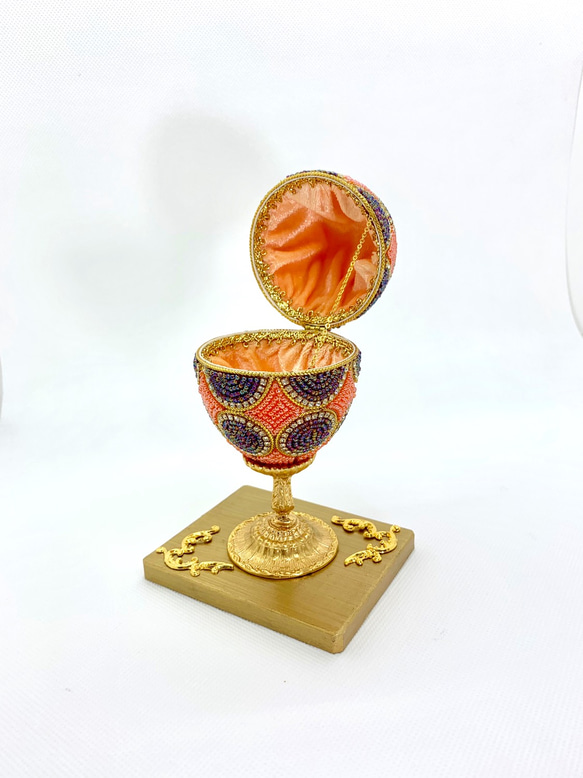 ドット模様の小物入れ 3枚目の画像