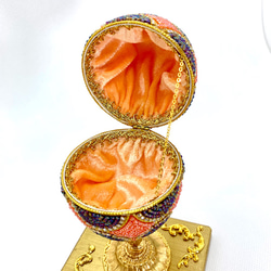 ドット模様の小物入れ 4枚目の画像