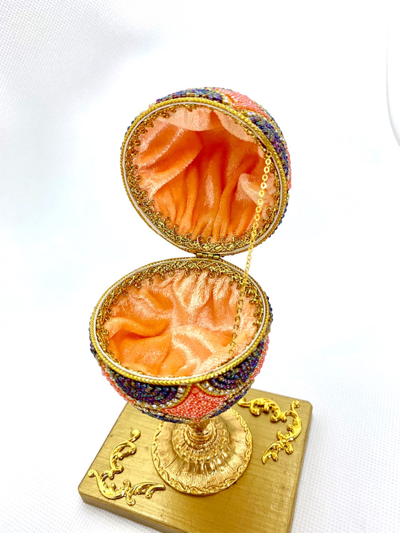 ドット模様の小物入れ 4枚目の画像