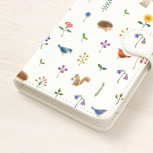 絵本のかけら。手帳型スマホケース 