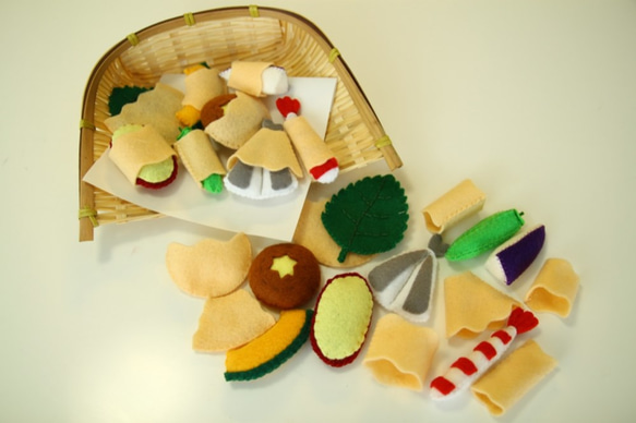 フェルトおままごと完成品＊全てバラ売り可⭕