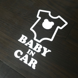[送料無料]ベビーズベアー ステッカー BABY IN CAR 1枚目の画像