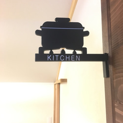 キッチンサイン 鍋型ピクトタイプ 3枚目の画像
