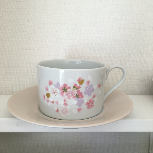 桜いっぱい♡カップアンドソーサー 3枚目の画像