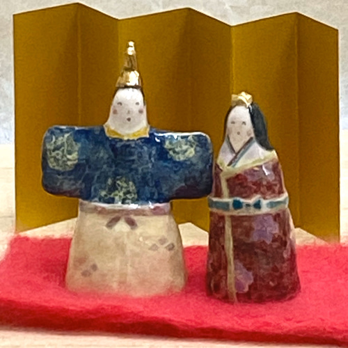 お雛様】【ひな人形】【陶雛】【ひなまつり】【雛人形