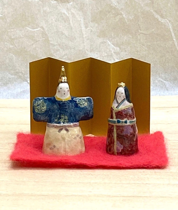 お雛様】【ひな人形】【陶雛】【ひなまつり】【雛人形