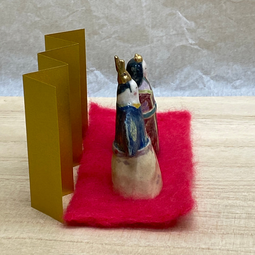 お雛様】【ひな人形】【陶雛】【ひなまつり】【雛人形】【おひなさま