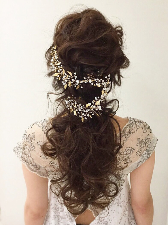 【wedding】小枝のヘッドドレス 1枚目の画像