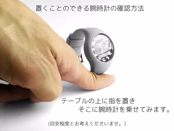 小物入れ＆時計、スマホスタンド smart-stand　TAMARI-KAKU【グリーン】 5枚目の画像