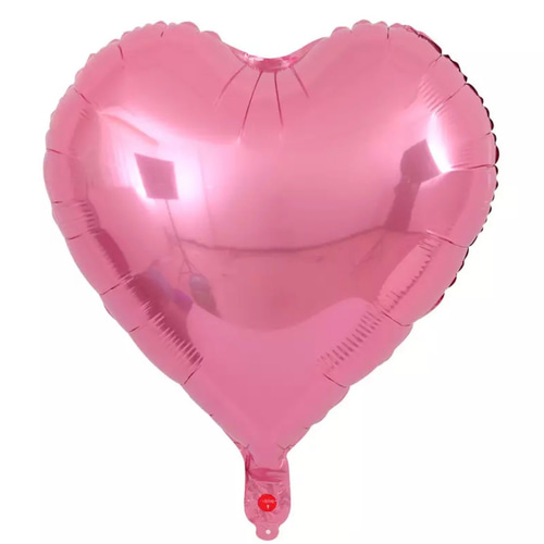 速達！限定1株アロカシアハートバルーン　ピンク斑入り バルーン ハート型 アルミ風船[品番：FQ000239357]｜PlusNao