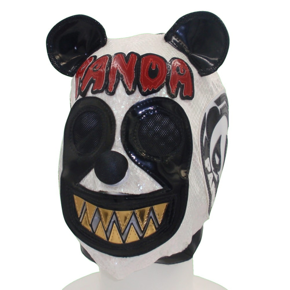 PANDA☆ROCKSマスク‘ブラッディちゃん’ DX（チャック式） 2枚目の画像