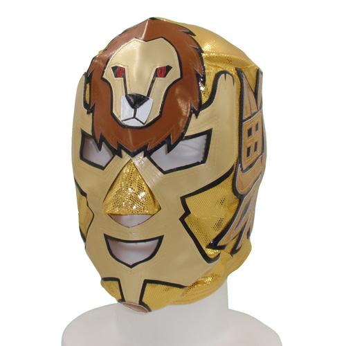 リアルマスク百獣の王ライオン新品未使用未展示物