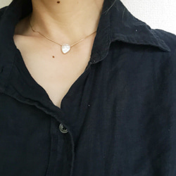 inverted drop necklace 3枚目の画像