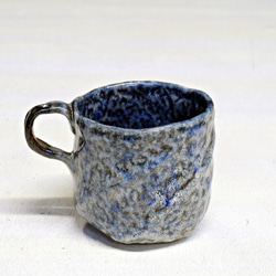 動人藍茶杯(Cw-011) 第5張的照片