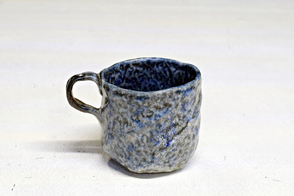 動人藍茶杯(Cw-011) 第5張的照片