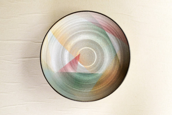 色遊びの皿(Pw-033) 3枚目の画像