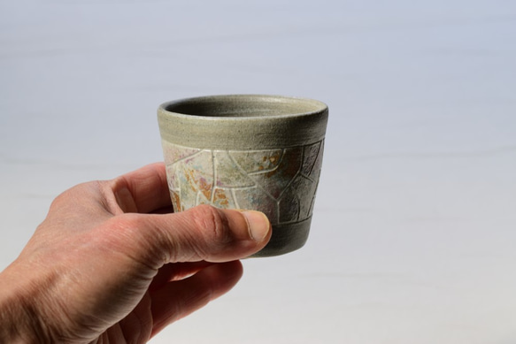 カラフルでシックなカップ(Aw-007) 2枚目の画像