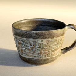 抽象画的マグカップ(Mw-016) 2枚目の画像