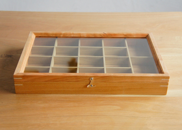 木製アクセサリーケース チェリー＊受注製作品＊（小物入れ