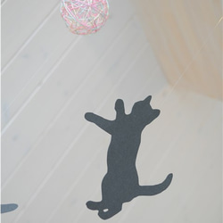 猫と毛糸ボールのモビール 6枚目の画像