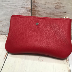 本革ポーチ スタースタッズ ポーチ GIN6SAGA 通販 6865684｜Creema