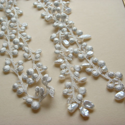 【プライスダウン】淡水真珠のラリエット 2枚目の画像