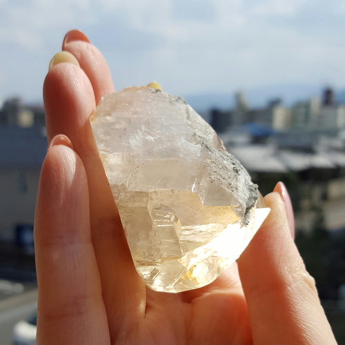 超希少品・約1.4kg・ステラビームカルサイト・世界に一つの原石・希少