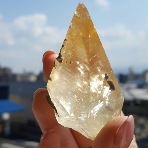 超希少品・約1.4kg・ステラビームカルサイト・世界に一つの原石・希少