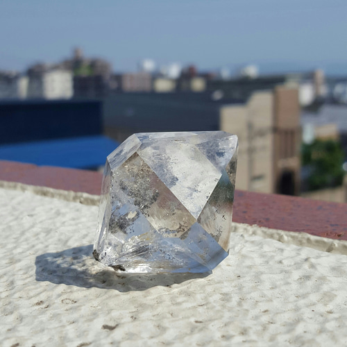 大粒！！ハーキマーダイヤモンド原石☆No4 天然石 虹色の星 通販