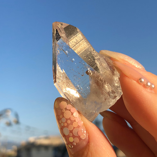 手のひらサイズ】美✨レムリアンシード ヒマラヤ 水晶 クラスター